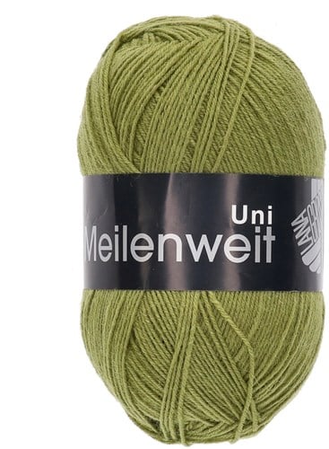 Lana Grossa Meilenweit 100 1369 Olijf