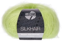 Lana Grossa Silkhair 141 Geel Groen