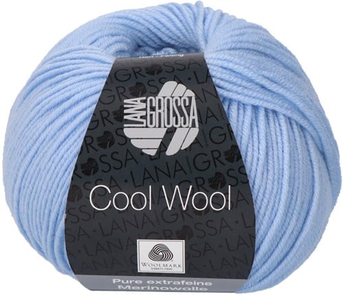 Lana Grossa Cool Wool 430 Lichtblauw