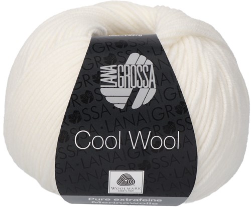 Lana Grossa Cool Wool 431 Wit