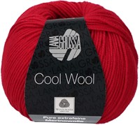 Lana Grossa Cool Wool 437 Karmijnrood