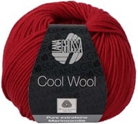 Lana Grossa Cool Wool 514 Donkerrood