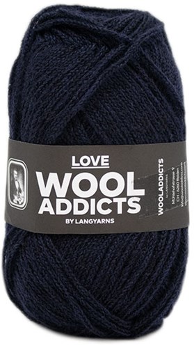 Lang Yarns Wooladdicts Love 035 Marine