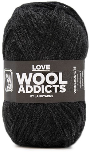 Lang Yarns Wooladdicts Love 070 Anthracite