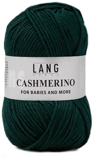 Lang Yarns Cashmerino For Babies and More 018 Dark Green