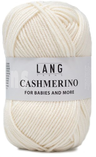 Lang Yarns Cashmerino For Babies and More 094 Off-White