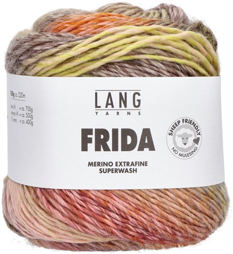 Lang Yarns Frida 001 Rosé/Coral