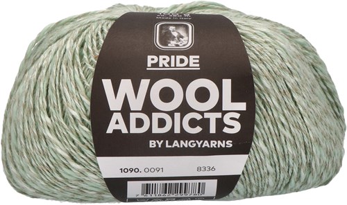Wooladdicts You are Worthy Vest Breipakket 3 M Jade-2