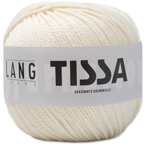Lang Yarns Tissa 002 Ecru