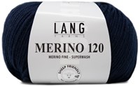 Lang Yarns Merino 120 0035 Navy