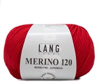 Lang Yarns Merino 120 060 Red