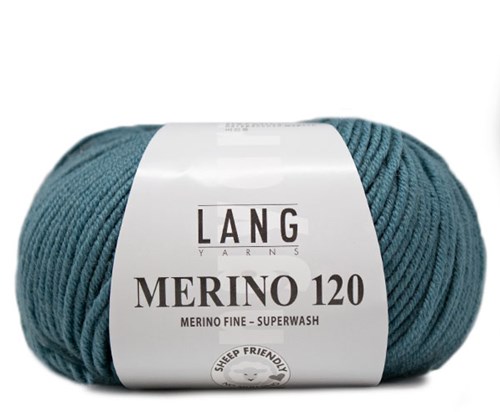 Lang Yarns Merino 120 0274 Atlantisch