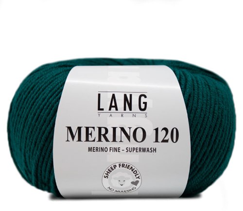 Lang Yarns Merino 120 288 Petrol