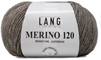 Lang Yarns Merino 120 0326 Donker Beige Gemêleerd