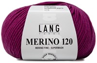 Lang Yarns Merino 120 366 Berry