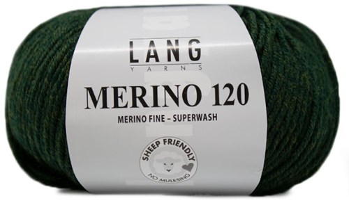 Lang Yarns Merino 120 398 Olive