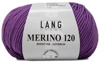 Lang Yarns Merino 120 0446 Paars