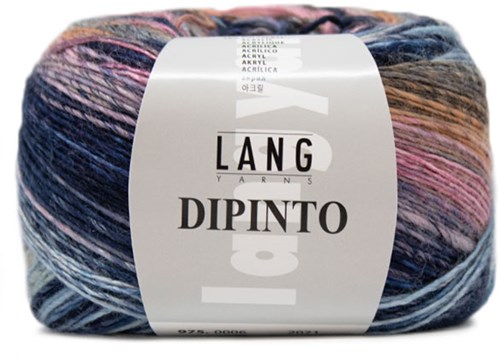 Lang Yarns Dipinto 6 Blue/Lilac