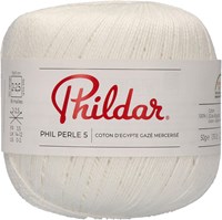 Phildar Phil Perle 5 2014 Blanc