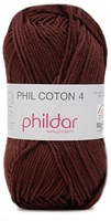 Phildar Phil Coton 4 7 Bordeaux