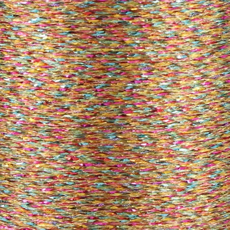 Rico Sticktwist Metallic Borduurgaren No. 40 200m 937 Rainbow/Yellow-2
