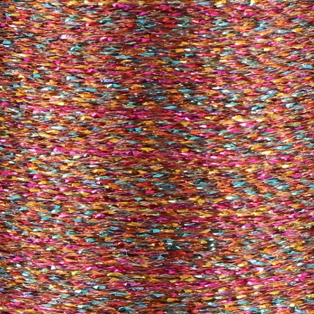 Rico Sticktwist Metallic Borduurgaren No. 40 200m 939 Rainbow/Orange-2