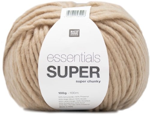 Rico Essentials Super Super Chunky 29 Sand