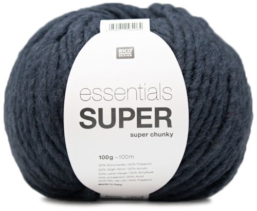 Rico Essentials Super Super Chunky 033 Night Blue