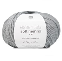 Rico Essentials Soft Merino Aran 096 Silver-Grey
