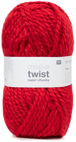 Rico Creative Twist Super Chunky 26 Red