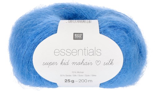 Rico Essentials Super Kid Mohair Loves Silk 46 Azur