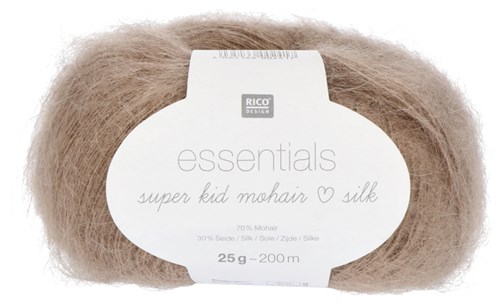 Rico Essentials Super Kid Mohair Loves Silk 53 Dust