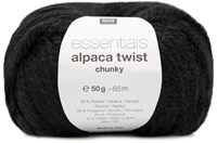 Rico Essentials Alpaca Twist Chunky 008 Black