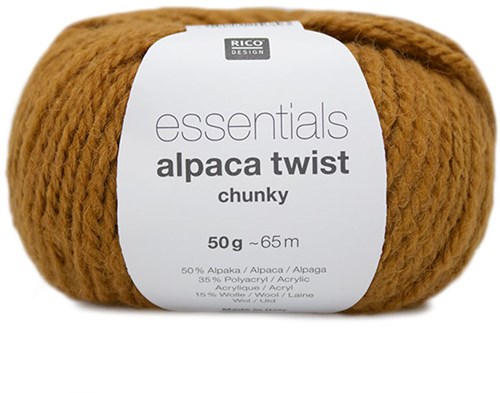 Rico Essentials Alpaca Twist Chunky 014 Caramel
