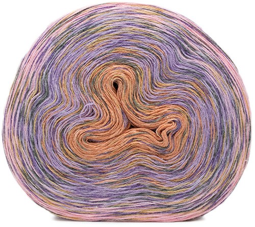 Rico Creative Cotton Dégradé Print 5 Pink-lilac