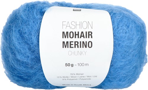 Rico Fashion Mohair Merino Chunky 015 Azure