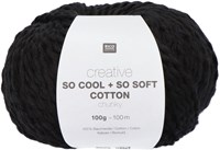 Rico Creative So Cool + So Soft Cotton Chunky 012 Black