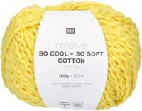 Rico Creative So Cool + So Soft Cotton Chunky 013 Pastel yellow