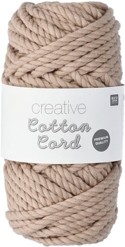 Rico Creative Cotton Cord 012 Light Brown