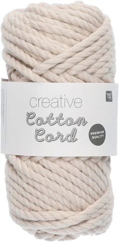 Rico Creative Cotton Cord 001 Ecru