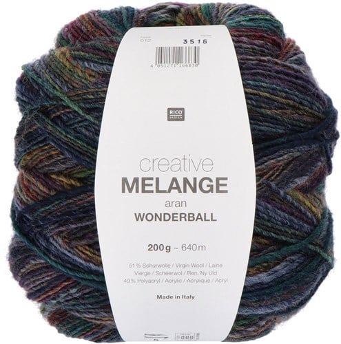 Rico Creative Melange Aran Wonderball 012
