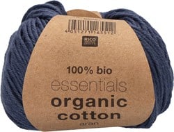 Rico Essentials Organic Cotton Aran 013 Navy Blue