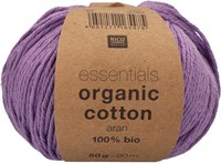 Rico Essentials Organic Cotton Aran 009 Purple