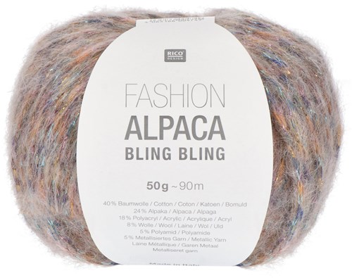 Rico Fashion Alpaca Bling Bling 002 Lilac