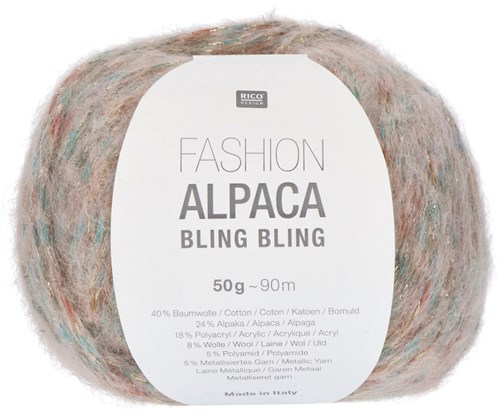 Rico Fashion Alpaca Bling Bling 001 Pastel