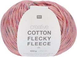 Rico Creative Cotton Flecky Fleece DK 009 Candy