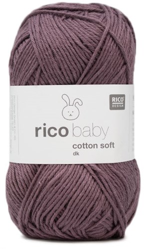 Rico Baby Cotton Soft dk 68 Plum