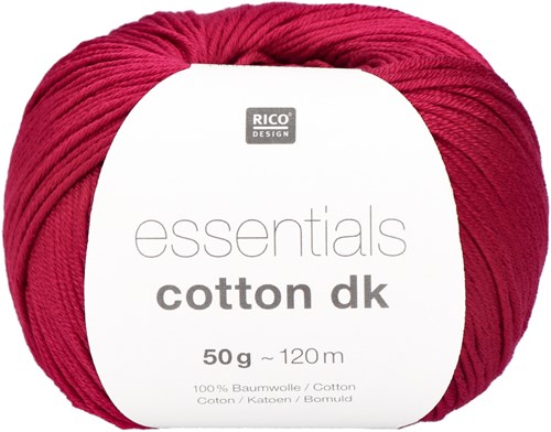 Rico Essentials Cotton dk 04 Cherry