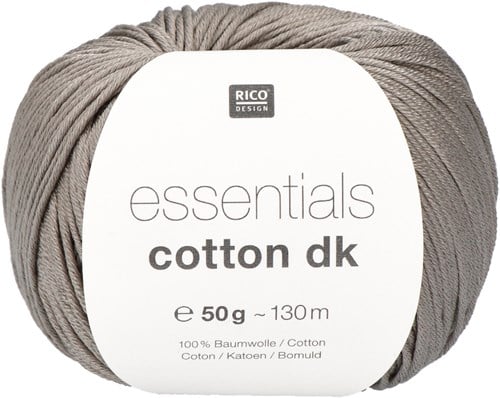 Rico Essentials Cotton dk 25 Grey