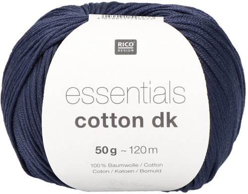 Rico Essentials Cotton dk 49 Midnight Blue